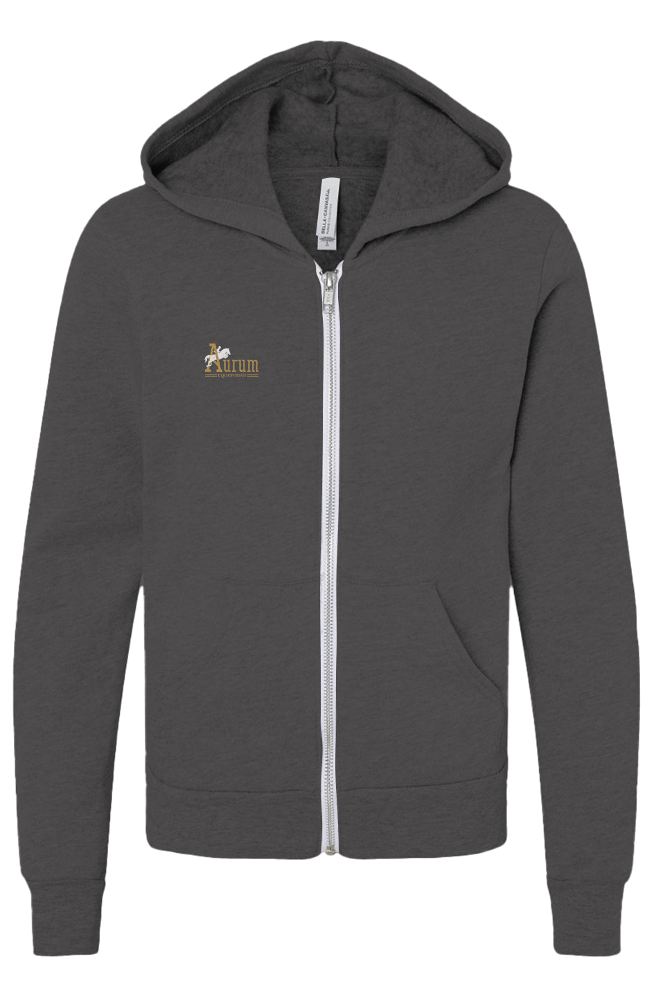 Youth Sponge Fleece Full-Zip Hoodie