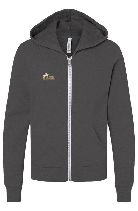 Youth Sponge Fleece Full-Zip Hoodie