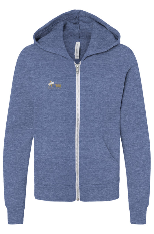 Youth Sponge Fleece Full-Zip Hoodie